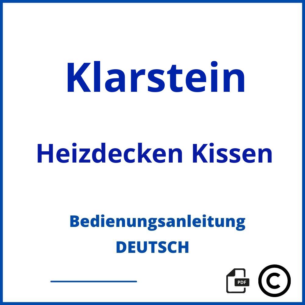 https://www.bedienungsanleitu.ng/heizdecken-kissen/klarstein;klarstein heizdecke;Klarstein;Heizdecken Kissen;klarstein-heizdecken-kissen;klarstein-heizdecken-kissen-pdf;https://bedienungsanleitungen-de.com/wp-content/uploads/klarstein-heizdecken-kissen-pdf.jpg;583;https://bedienungsanleitungen-de.com/klarstein-heizdecken-kissen-offnen/