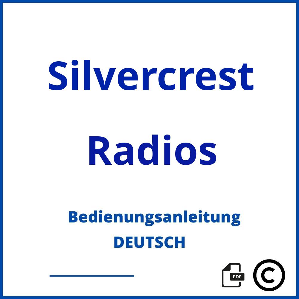 https://www.bedienungsanleitu.ng/radios/silvercrest;silvercrest radio;Silvercrest;Radios;silvercrest-radios;silvercrest-radios-pdf;https://bedienungsanleitungen-de.com/wp-content/uploads/silvercrest-radios-pdf.jpg;803;https://bedienungsanleitungen-de.com/silvercrest-radios-offnen/